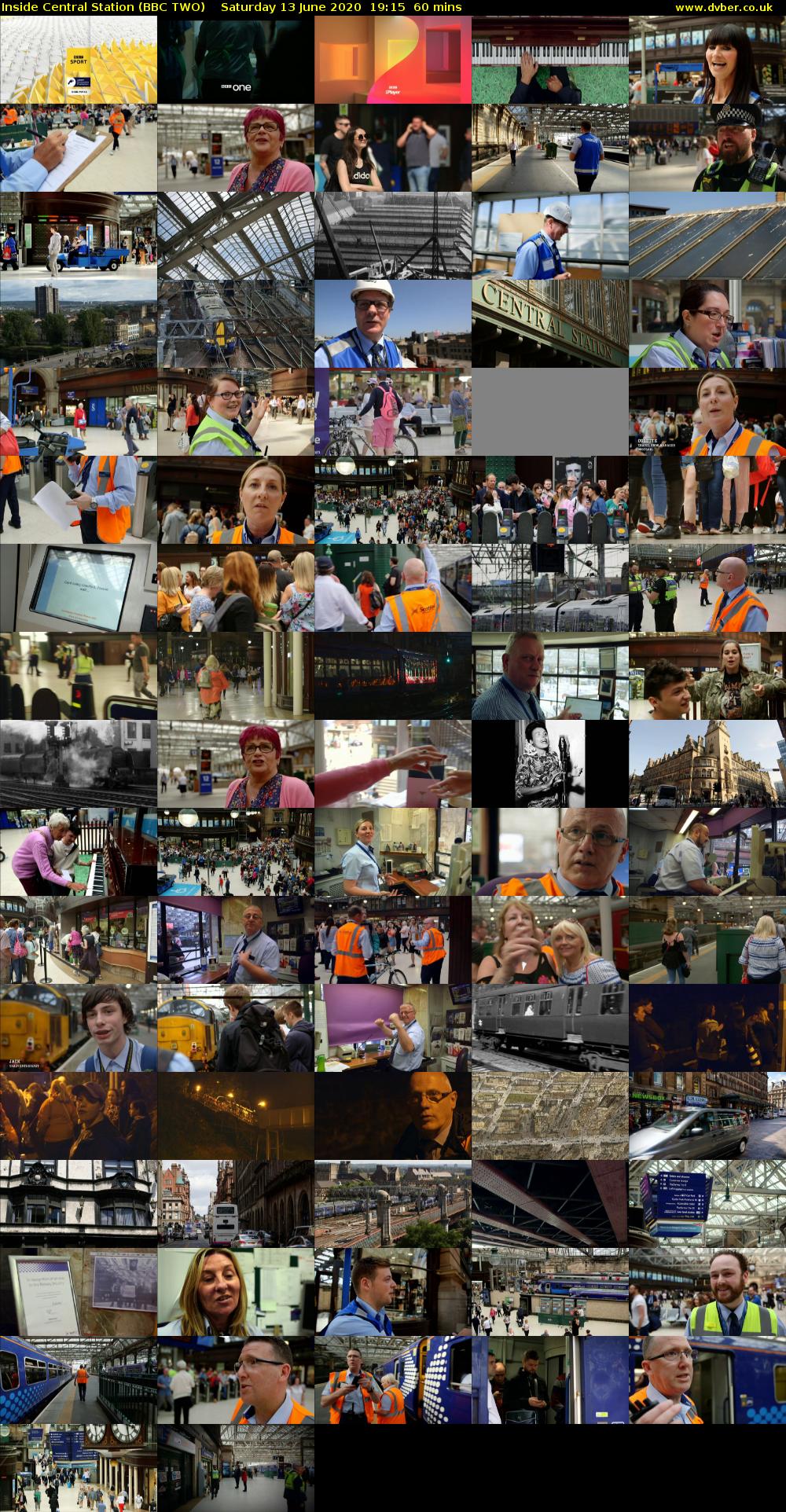 Inside Central Station (BBC TWO) Saturday 13 June 2020 19:15 - 20:15