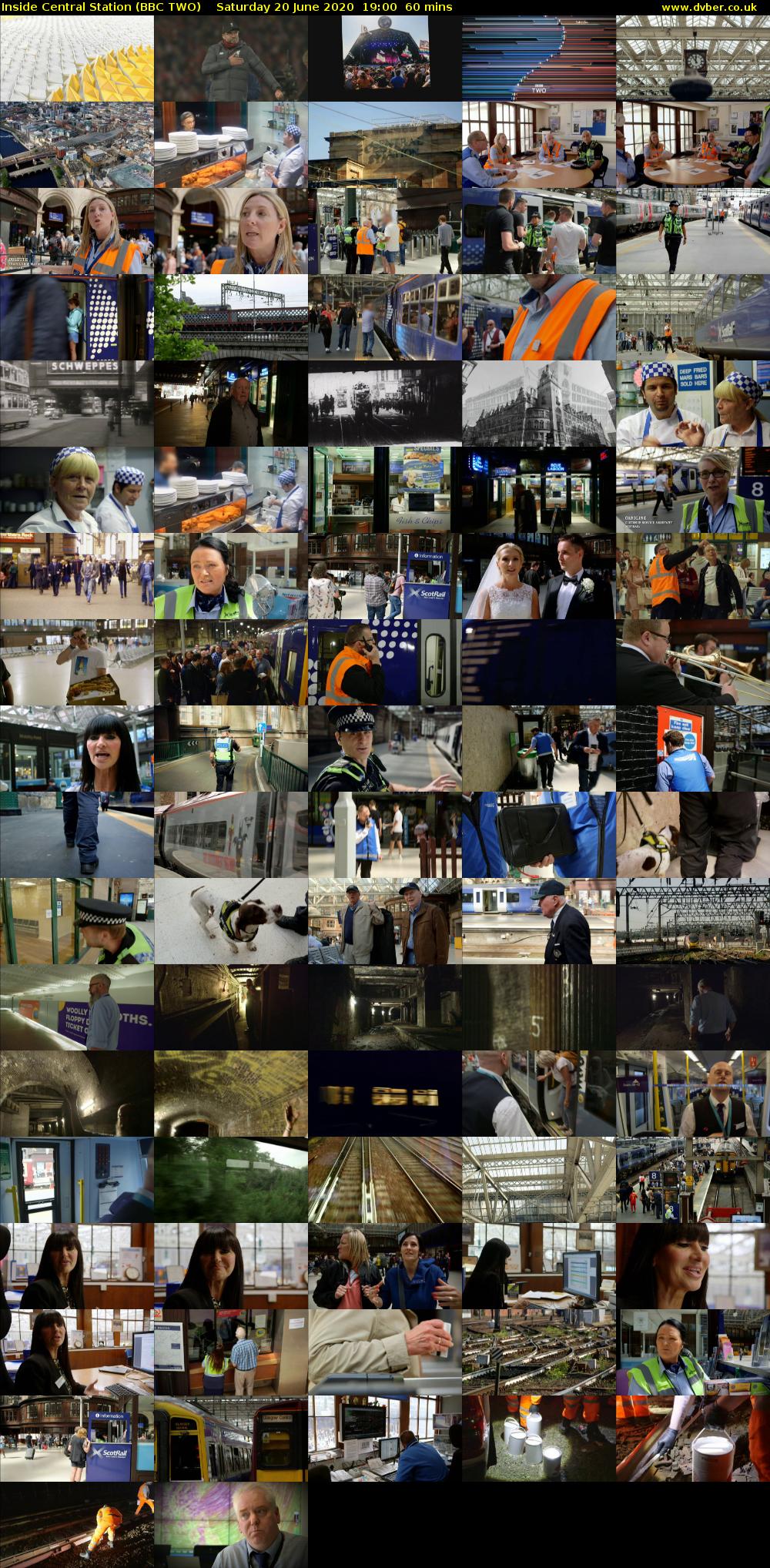 Inside Central Station (BBC TWO) Saturday 20 June 2020 19:00 - 20:00