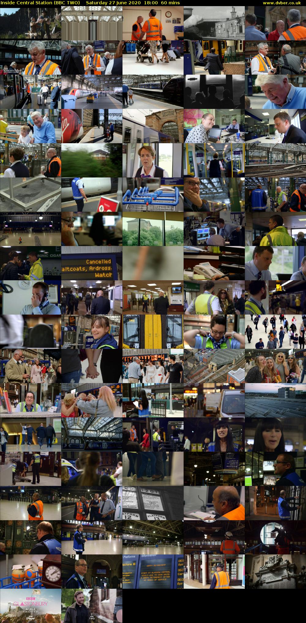 Inside Central Station (BBC TWO) Saturday 27 June 2020 18:00 - 19:00
