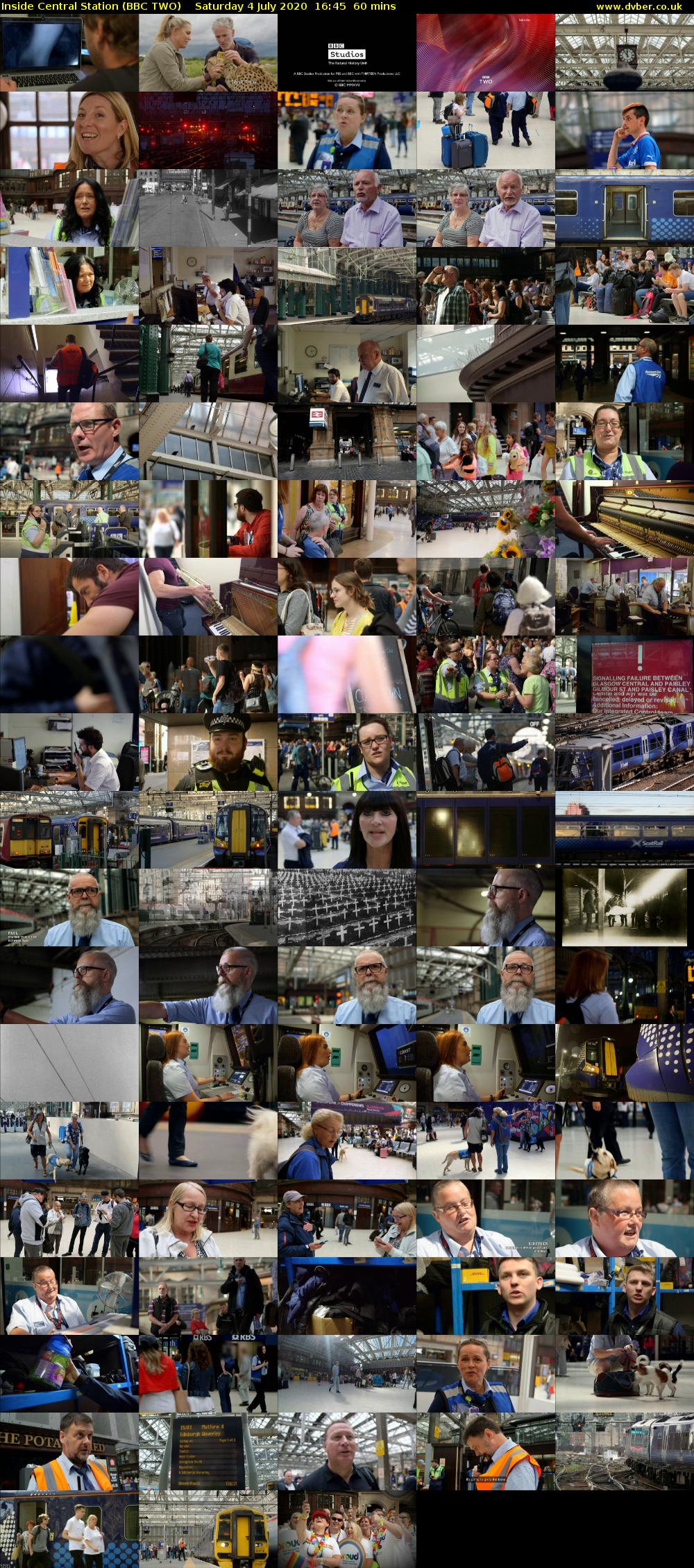 Inside Central Station (BBC TWO) Saturday 4 July 2020 16:45 - 17:45