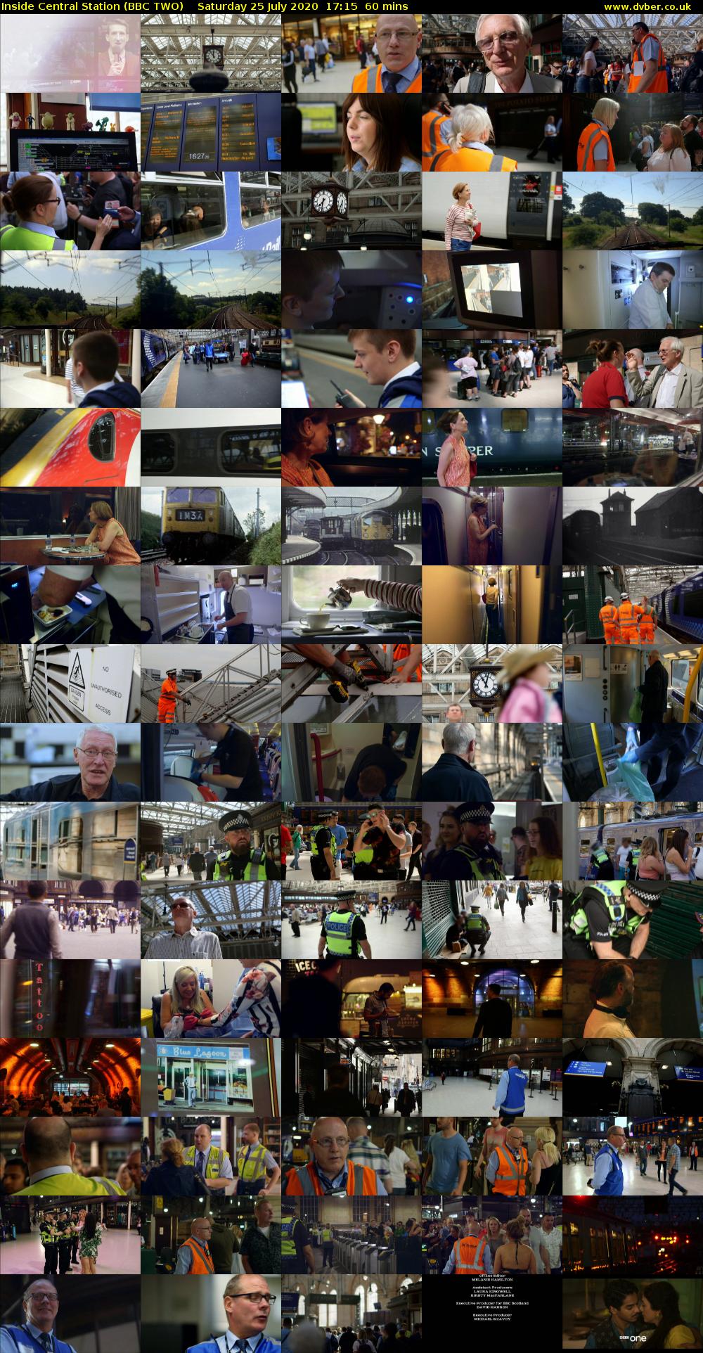 Inside Central Station (BBC TWO) Saturday 25 July 2020 17:15 - 18:15