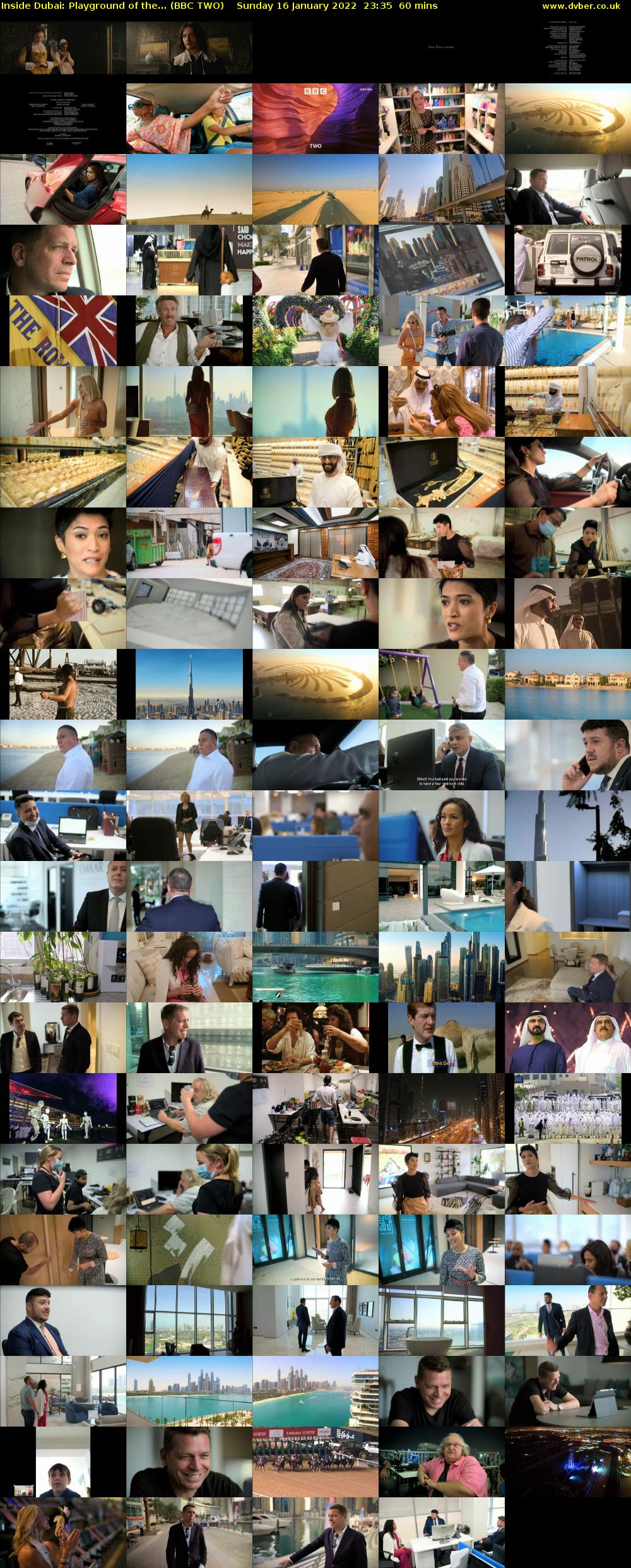 Inside Dubai: Playground of the... (BBC TWO) Sunday 16 January 2022 23:35 - 00:35
