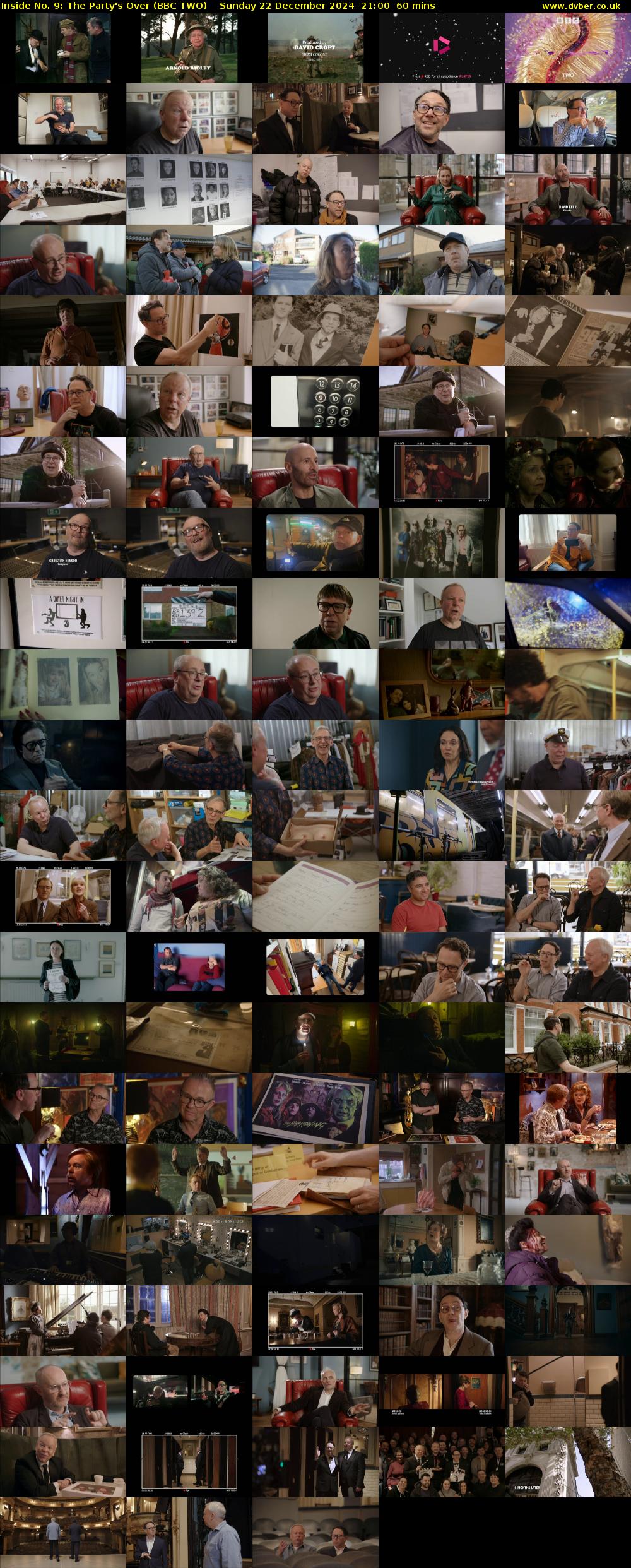 Inside No. 9: The Party's Over (BBC TWO) Sunday 22 December 2024 21:00 - 22:00