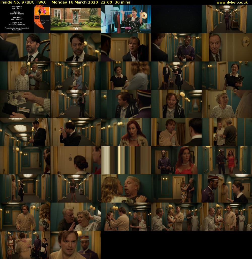 Inside No. 9 (BBC TWO) Monday 16 March 2020 22:00 - 22:30