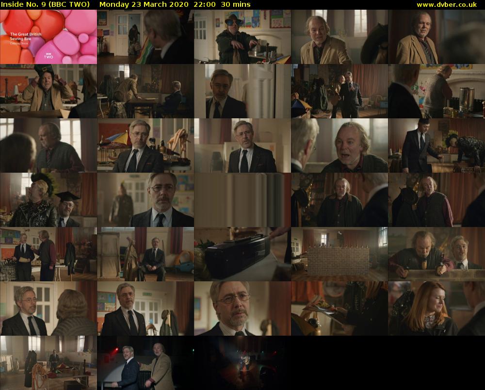 Inside No. 9 (BBC TWO) Monday 23 March 2020 22:00 - 22:30