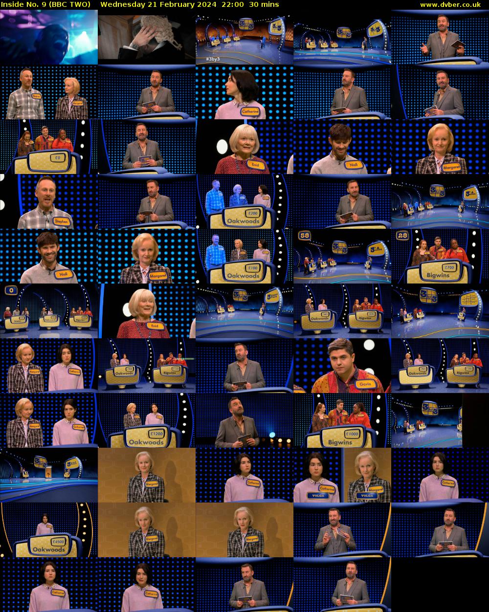 Inside No. 9 (BBC TWO) Wednesday 21 February 2024 22:00 - 22:30