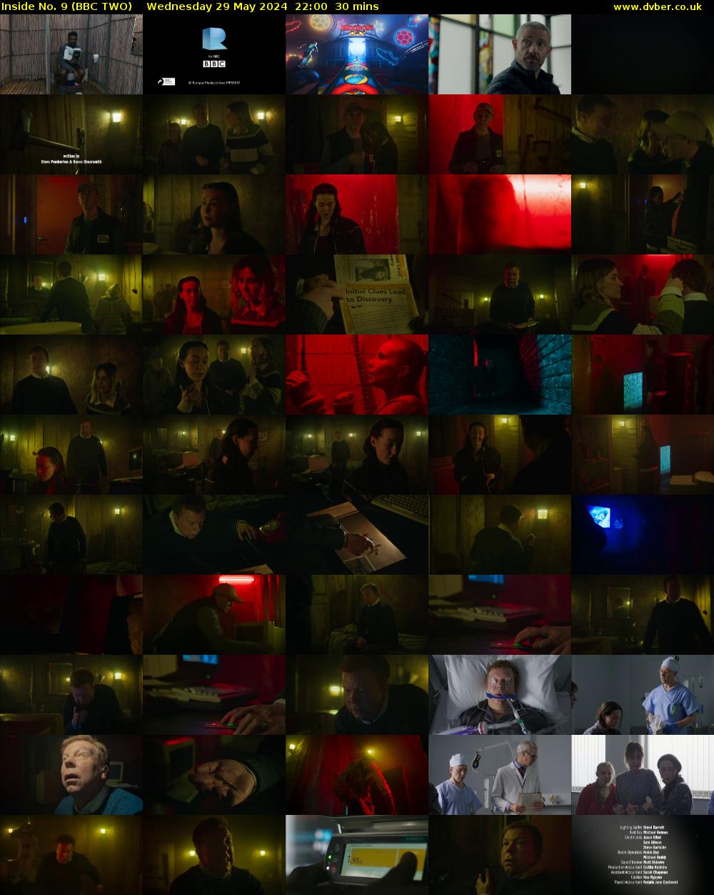 Inside No. 9 (BBC TWO) Wednesday 29 May 2024 22:00 - 22:30