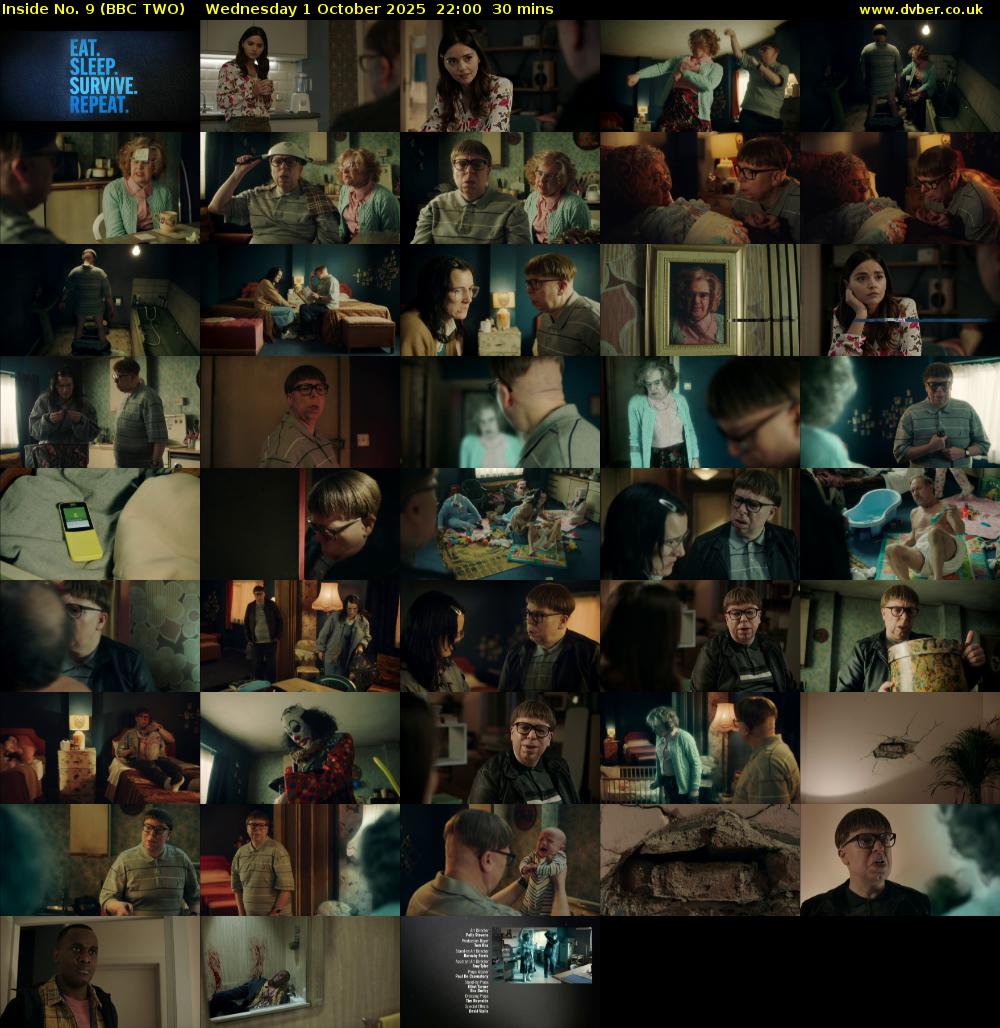 Inside No. 9 (BBC TWO) Wednesday 1 October 2025 22:00 - 22:30