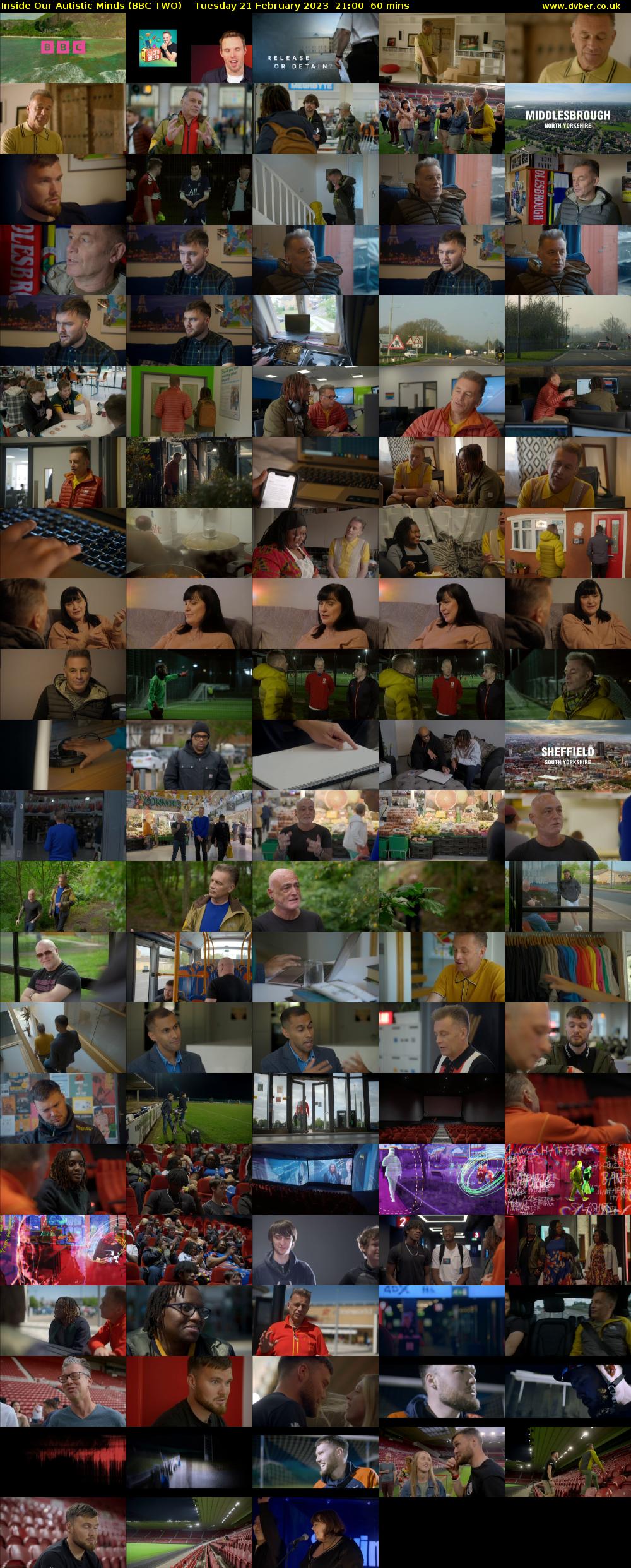 Inside Our Autistic Minds (BBC TWO) Tuesday 21 February 2023 21:00 - 22:00