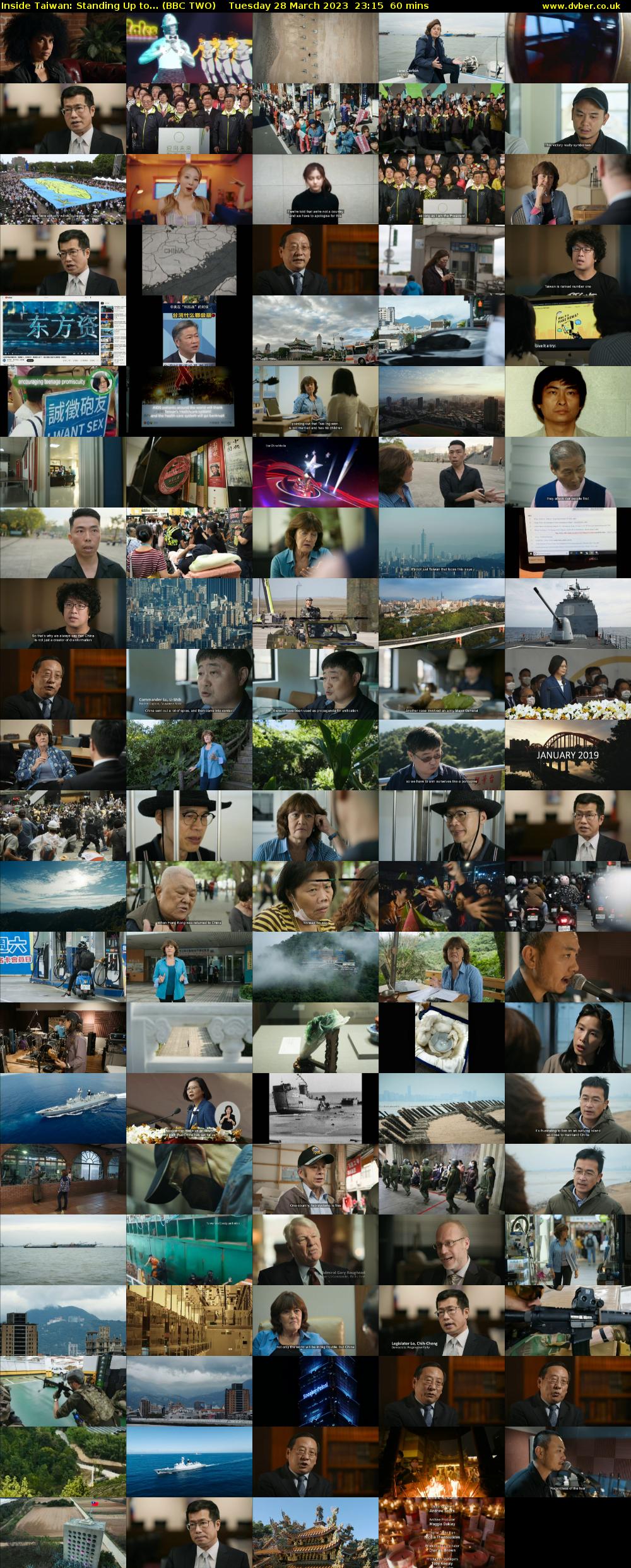 Inside Taiwan: Standing Up to... (BBC TWO) Tuesday 28 March 2023 23:15 - 00:15