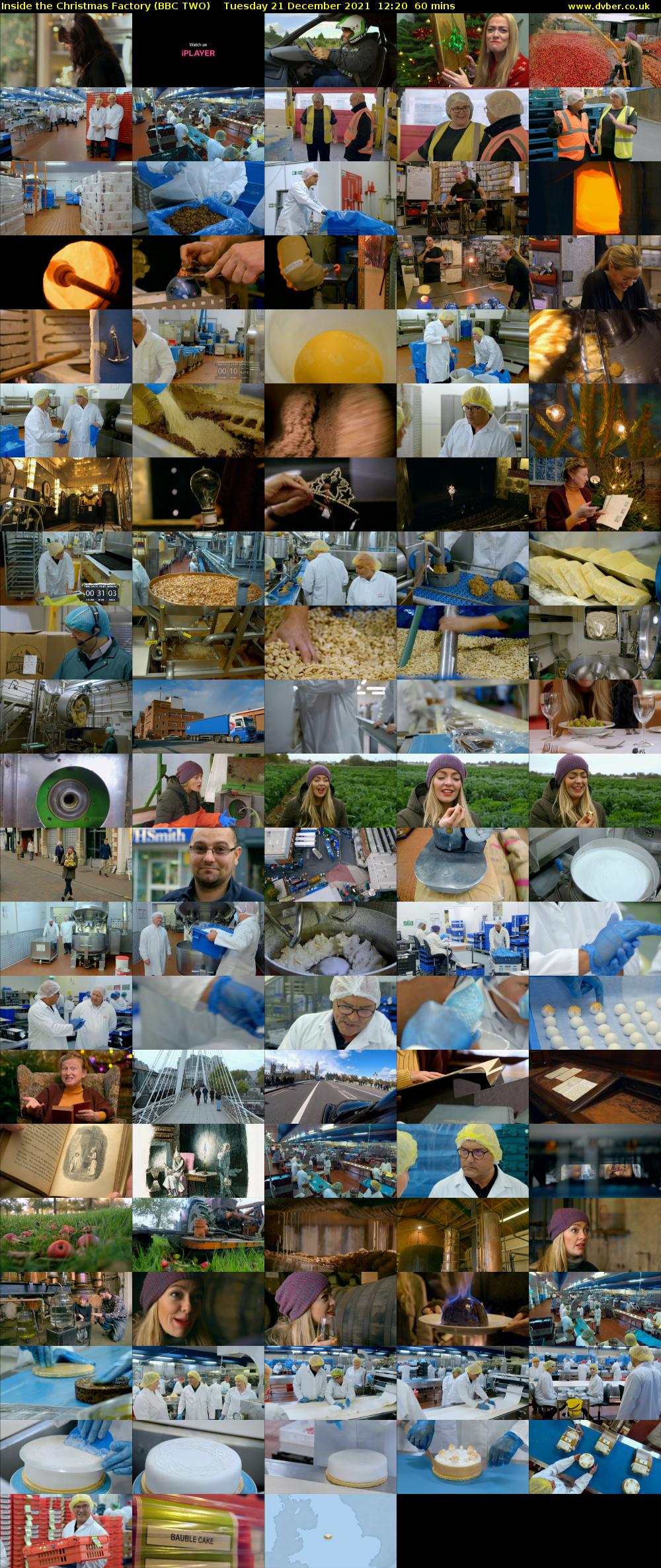 Inside the Christmas Factory (BBC TWO) Tuesday 21 December 2021 12:20 - 13:20