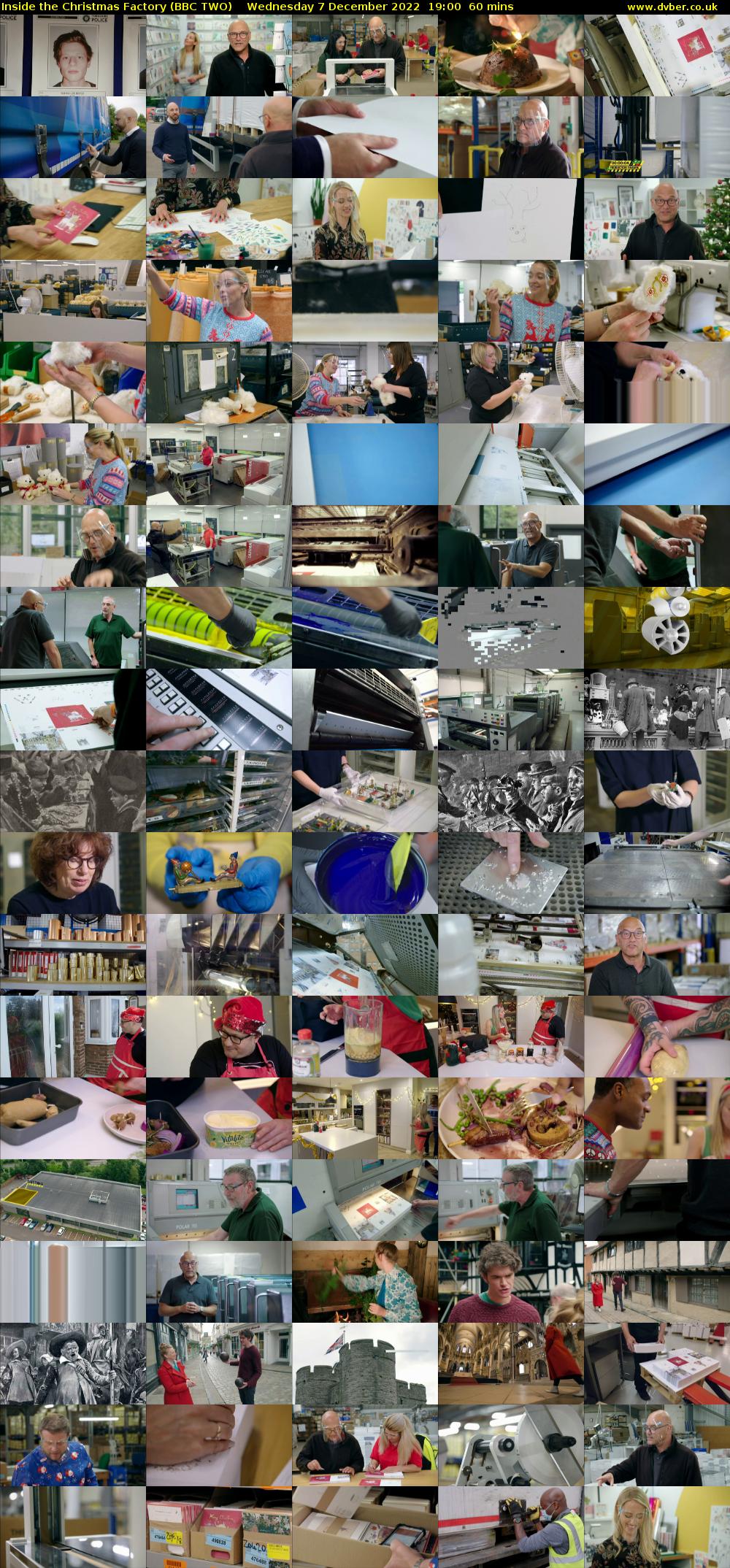 Inside the Christmas Factory (BBC TWO) Wednesday 7 December 2022 19:00 - 20:00