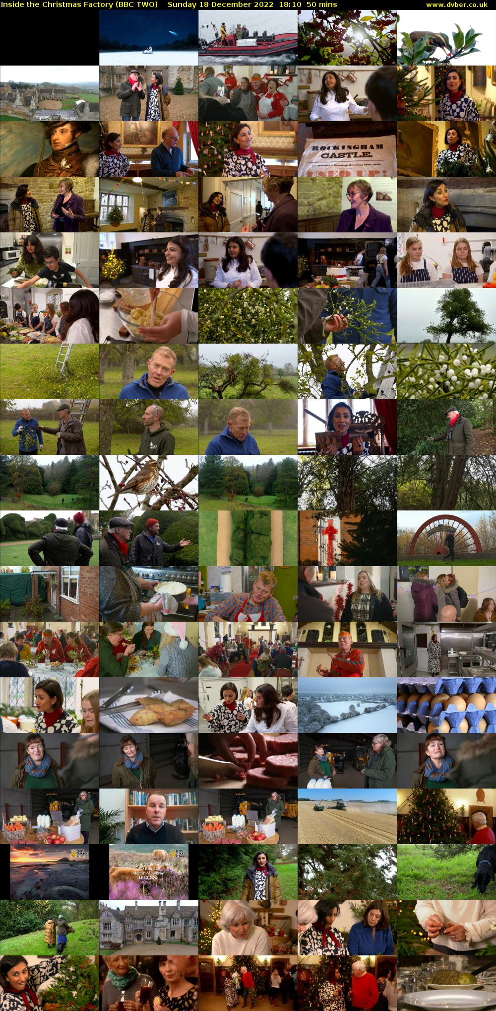 Inside the Christmas Factory (BBC TWO) Sunday 18 December 2022 18:10 - 19:00