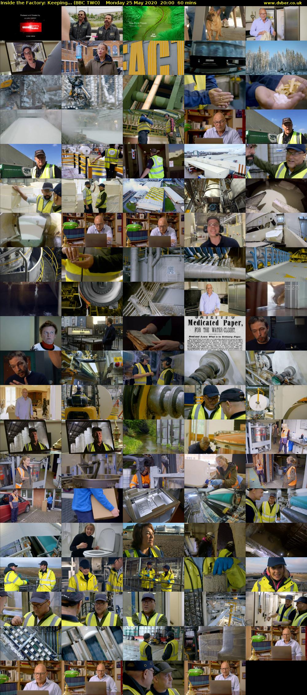 Inside the Factory: Keeping... (BBC TWO) Monday 25 May 2020 20:00 - 21:00