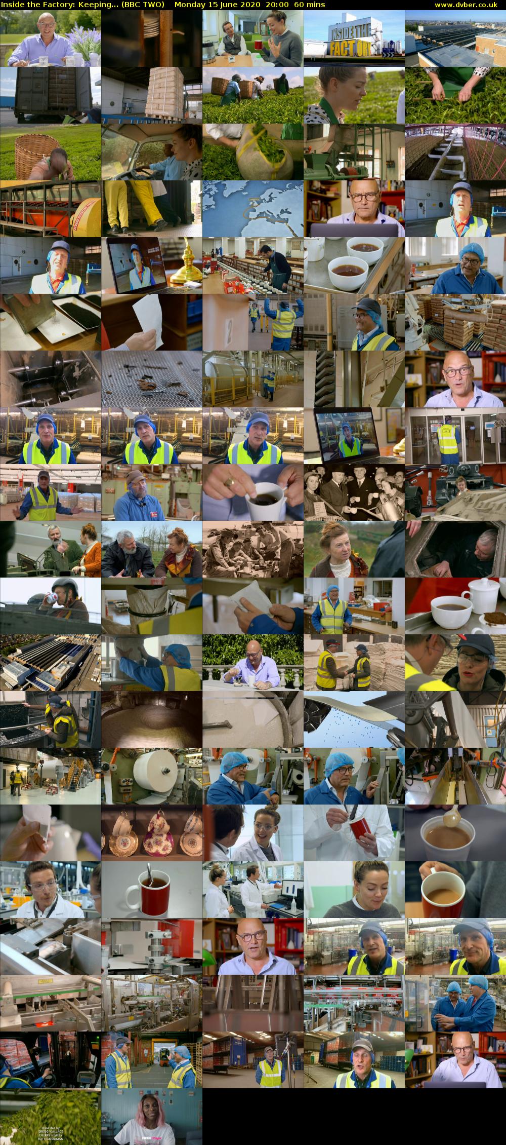 Inside the Factory: Keeping... (BBC TWO) Monday 15 June 2020 20:00 - 21:00