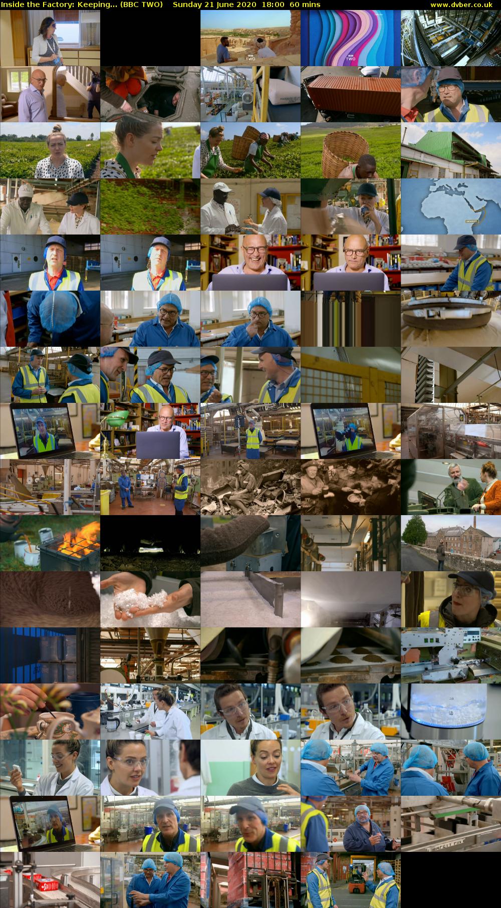 Inside the Factory: Keeping... (BBC TWO) Sunday 21 June 2020 18:00 - 19:00