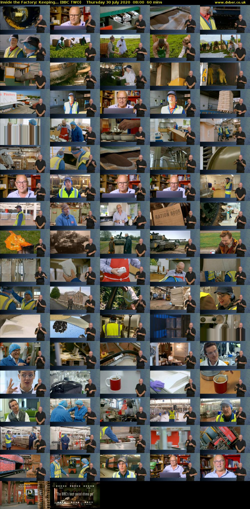 Inside the Factory: Keeping... (BBC TWO) Thursday 30 July 2020 08:00 - 09:00