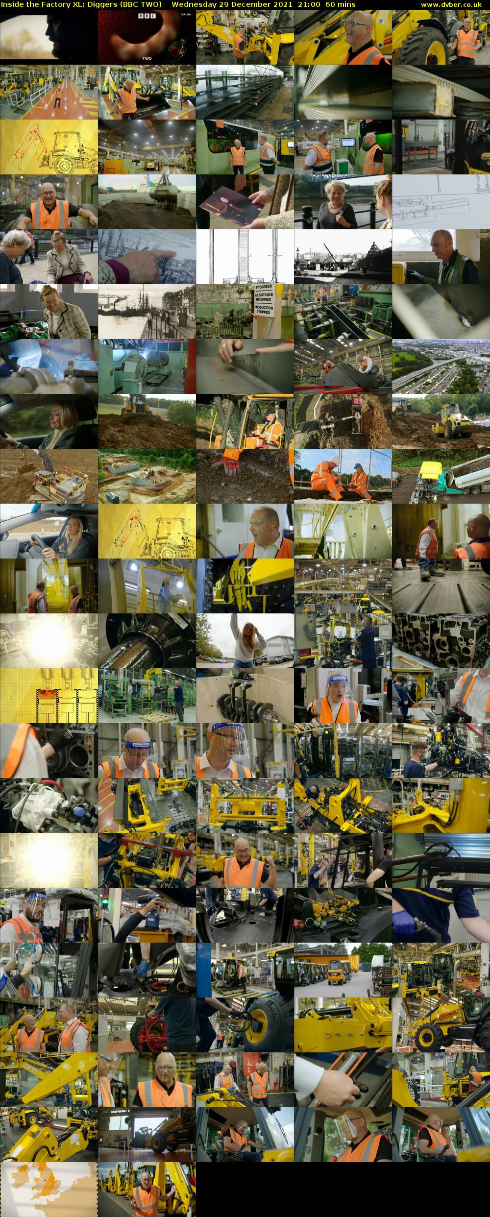 Inside the Factory XL: Diggers (BBC TWO) Wednesday 29 December 2021 21:00 - 22:00
