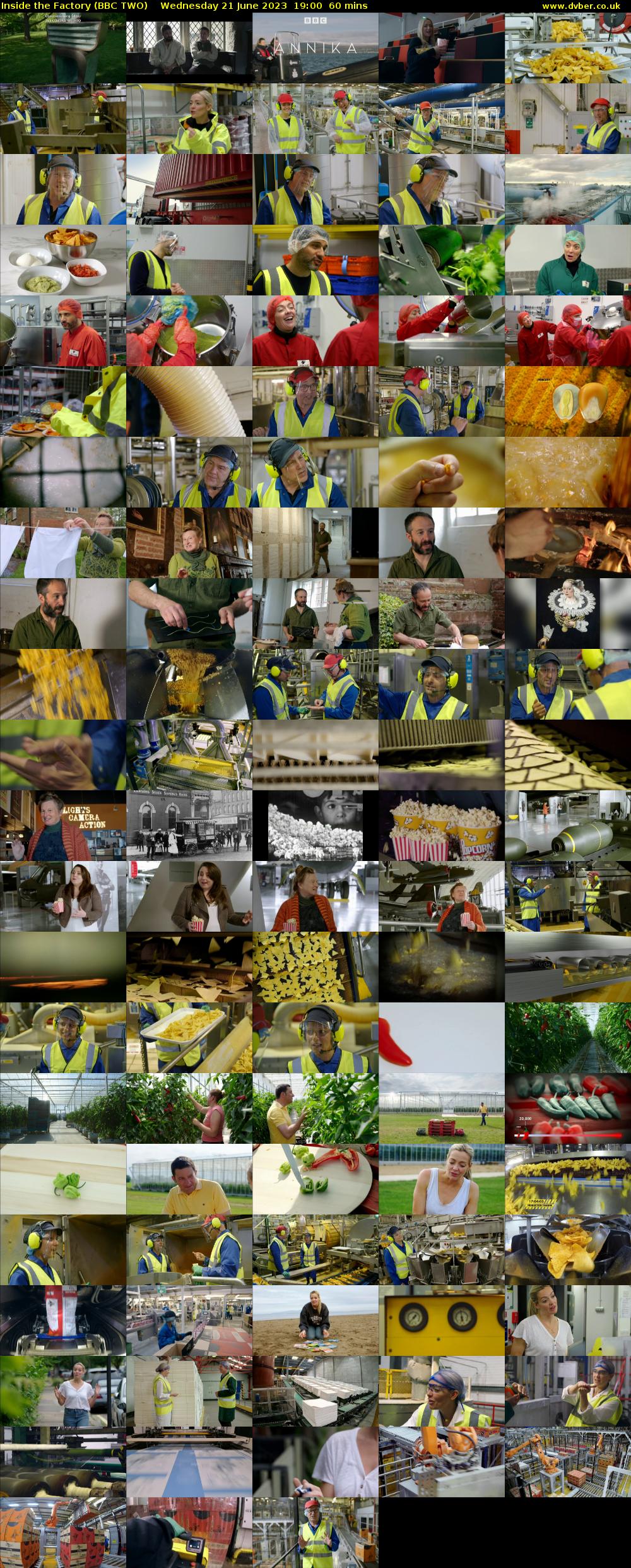 Inside the Factory (BBC TWO) Wednesday 21 June 2023 19:00 - 20:00