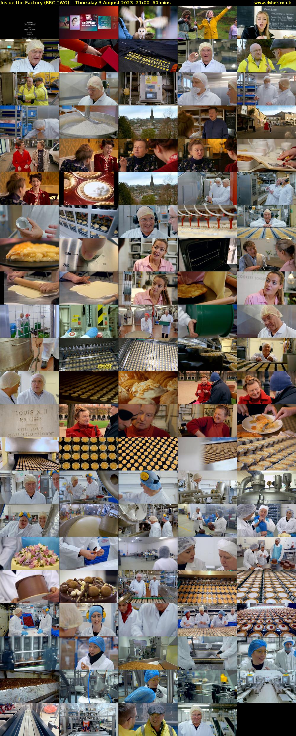Inside the Factory (BBC TWO) Thursday 3 August 2023 21:00 - 22:00