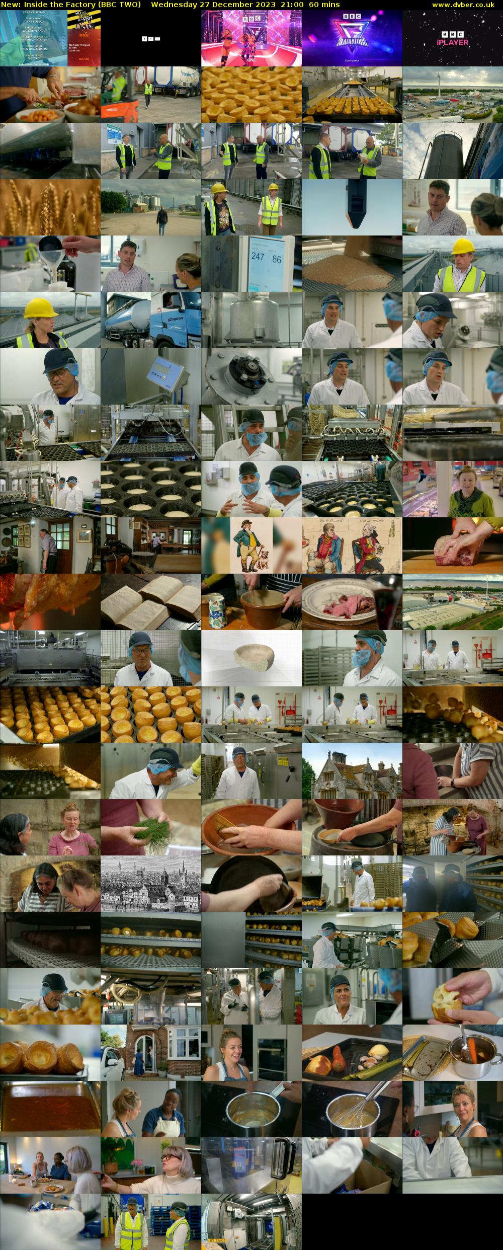 Inside the Factory (BBC TWO) Wednesday 27 December 2023 21:00 - 22:00