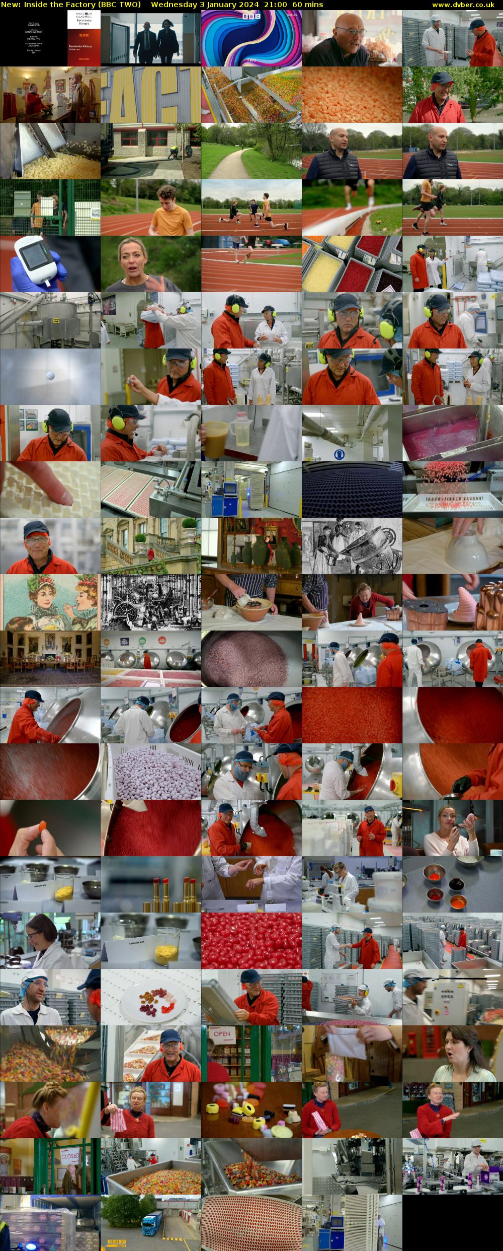 Inside the Factory (BBC TWO) Wednesday 3 January 2024 21:00 - 22:00