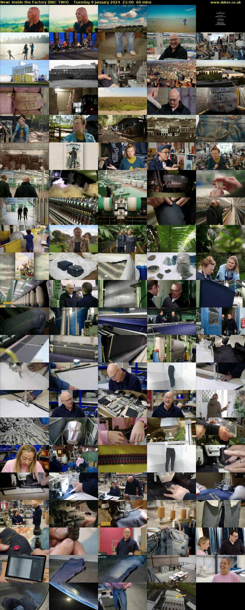 Inside the Factory (BBC TWO) Tuesday 9 January 2024 21:00 - 22:00