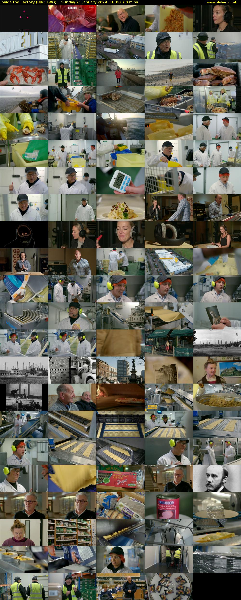 Inside the Factory (BBC TWO) Sunday 21 January 2024 18:00 - 19:00