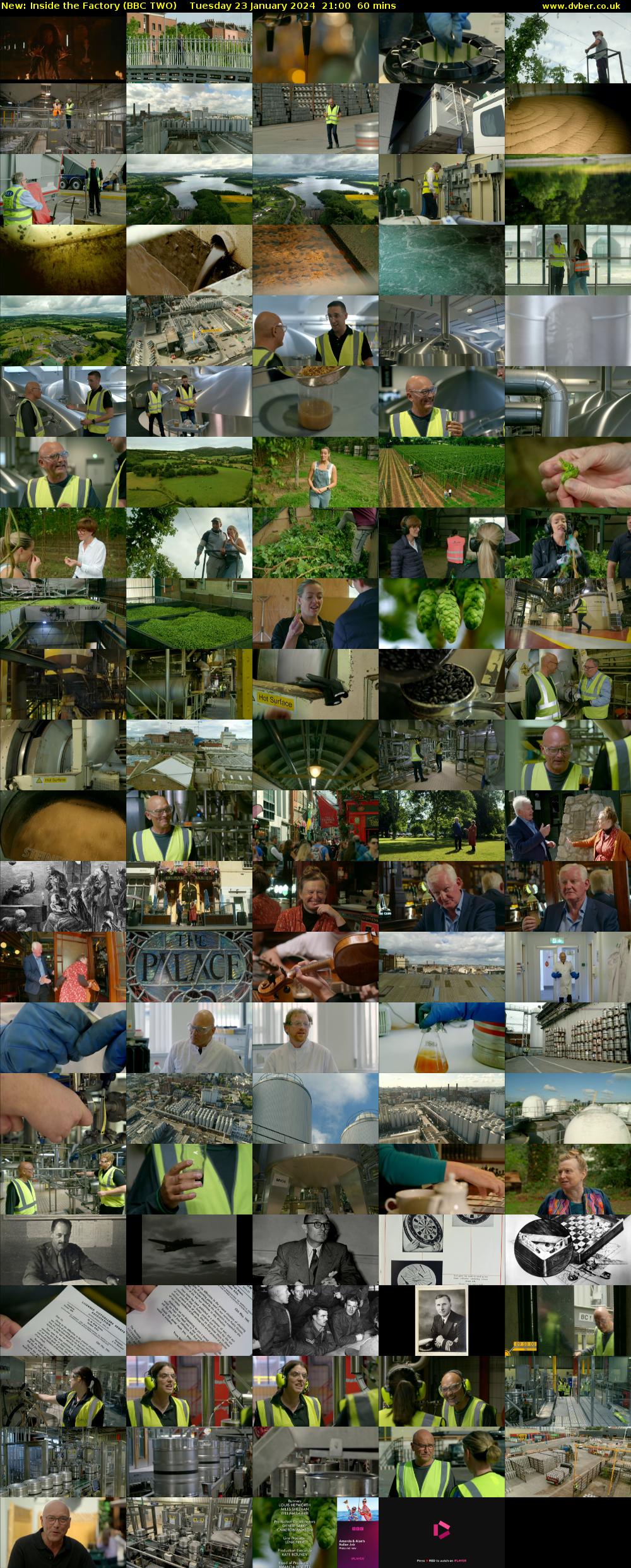 Inside the Factory (BBC TWO) Tuesday 23 January 2024 21:00 - 22:00