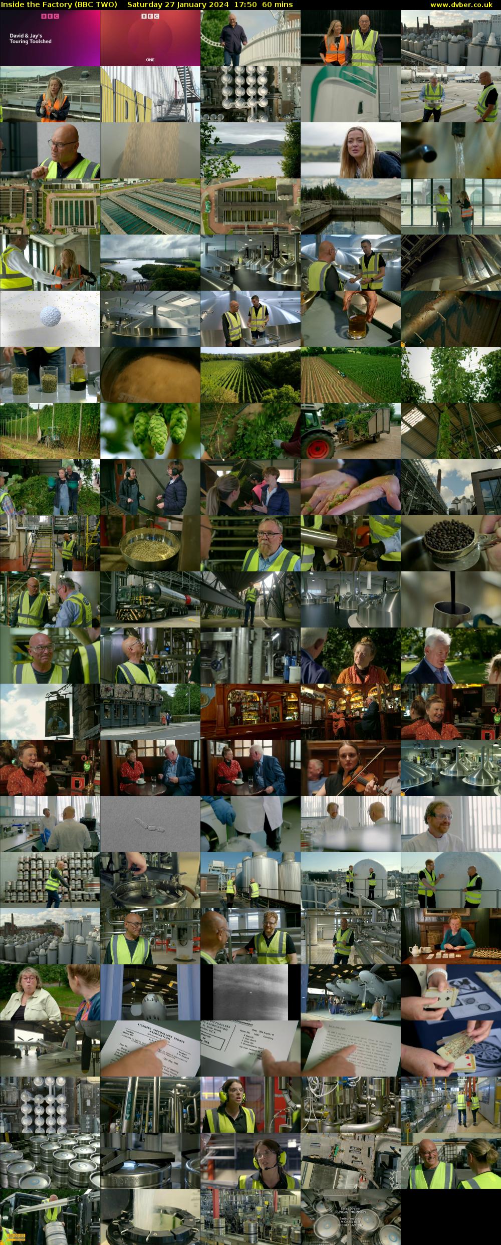 Inside the Factory (BBC TWO) Saturday 27 January 2024 17:50 - 18:50