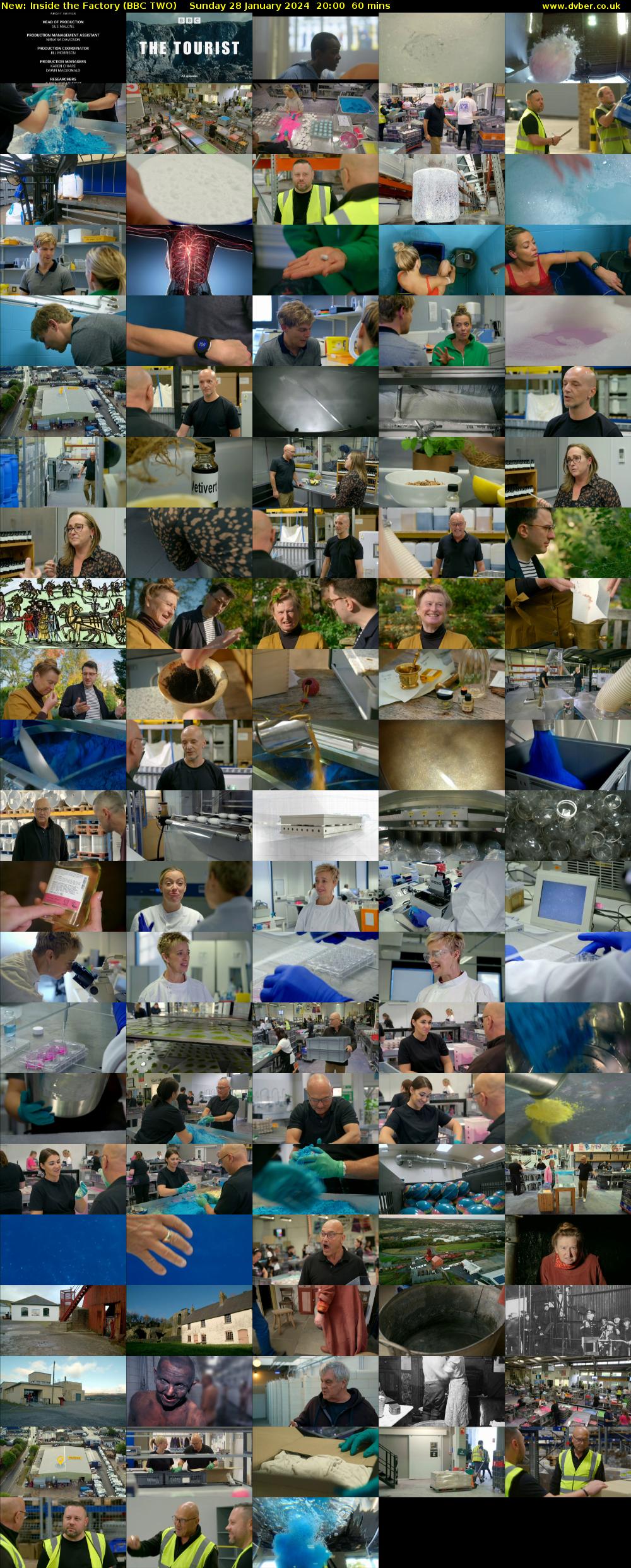 Inside the Factory (BBC TWO) Sunday 28 January 2024 20:00 - 21:00
