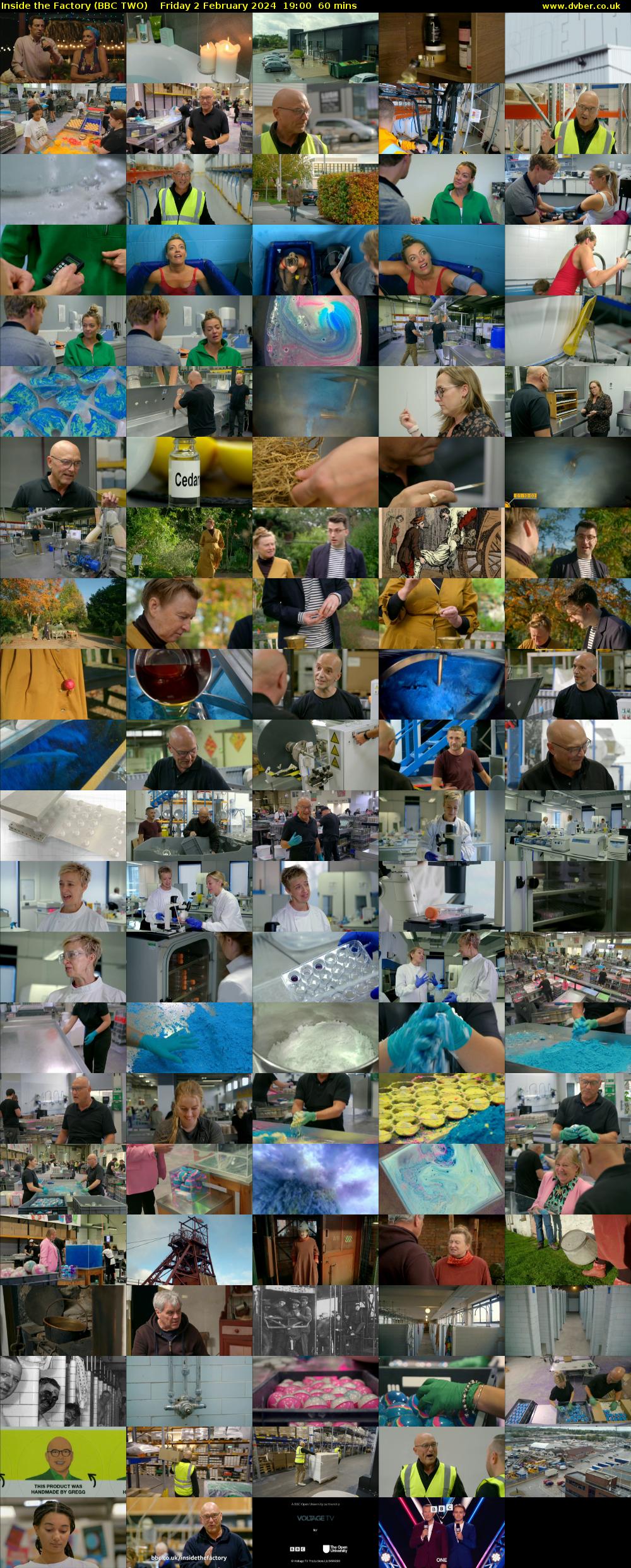 Inside the Factory (BBC TWO) Friday 2 February 2024 19:00 - 20:00