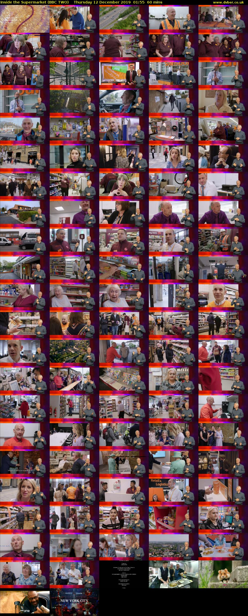 Inside the Supermarket (BBC TWO) Thursday 12 December 2019 01:55 - 02:55