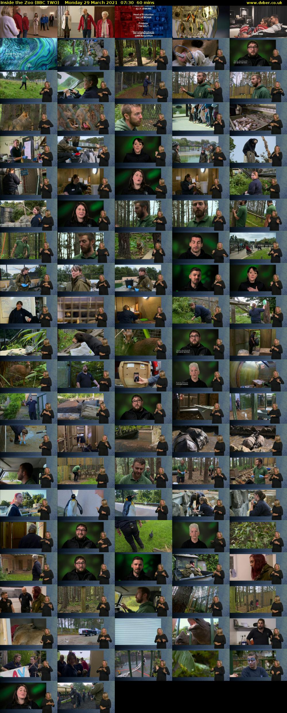 Inside the Zoo (BBC TWO) Monday 29 March 2021 07:30 - 08:30
