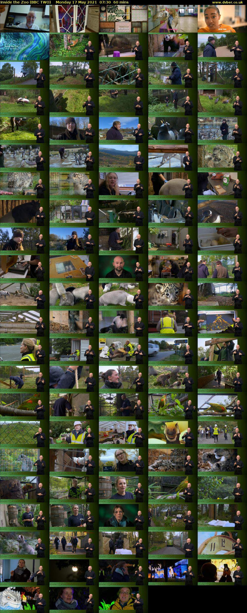 Inside the Zoo (BBC TWO) Monday 17 May 2021 07:30 - 08:30