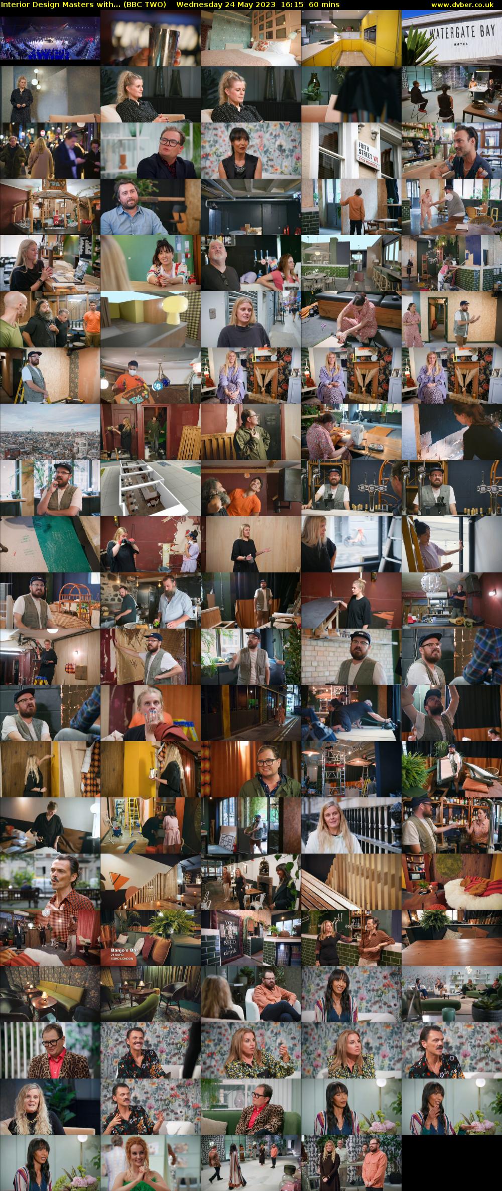 Interior Design Masters with... (BBC TWO) Wednesday 24 May 2023 16:15 - 17:15