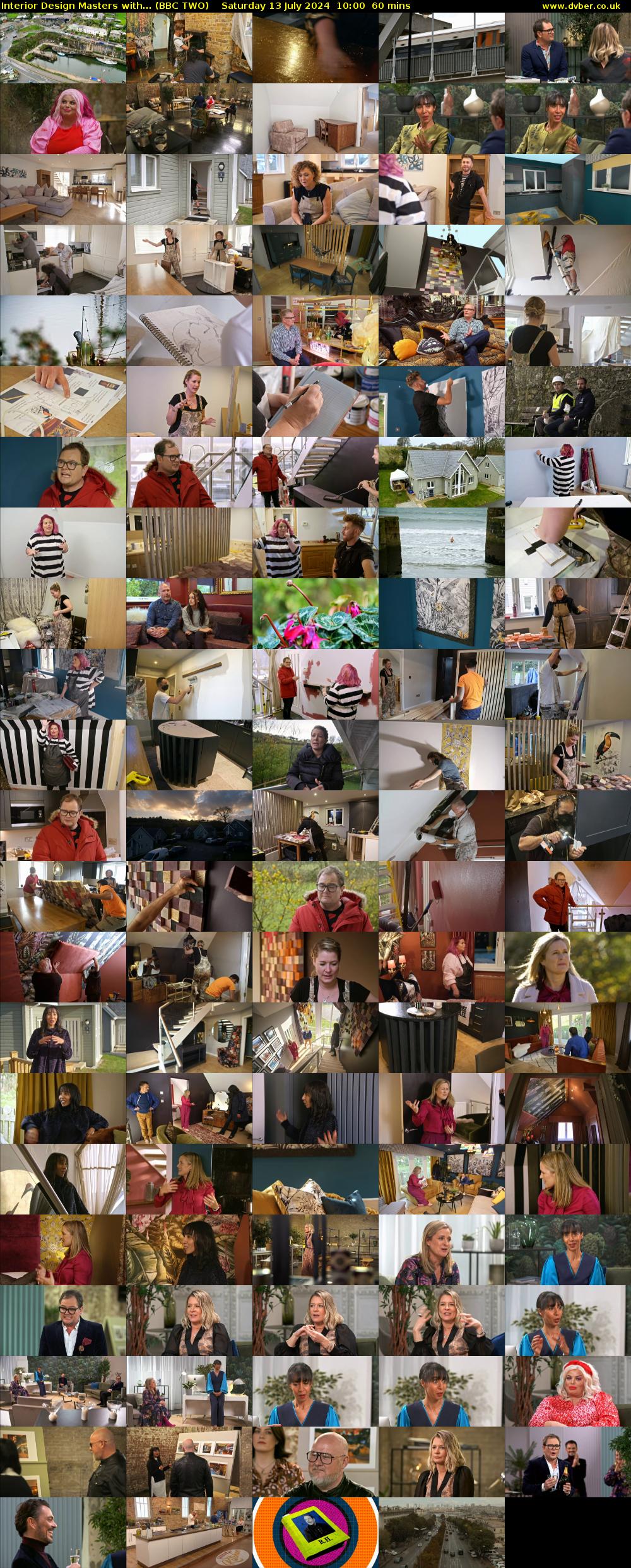 Interior Design Masters with... (BBC TWO) Saturday 13 July 2024 10:00 - 11:00
