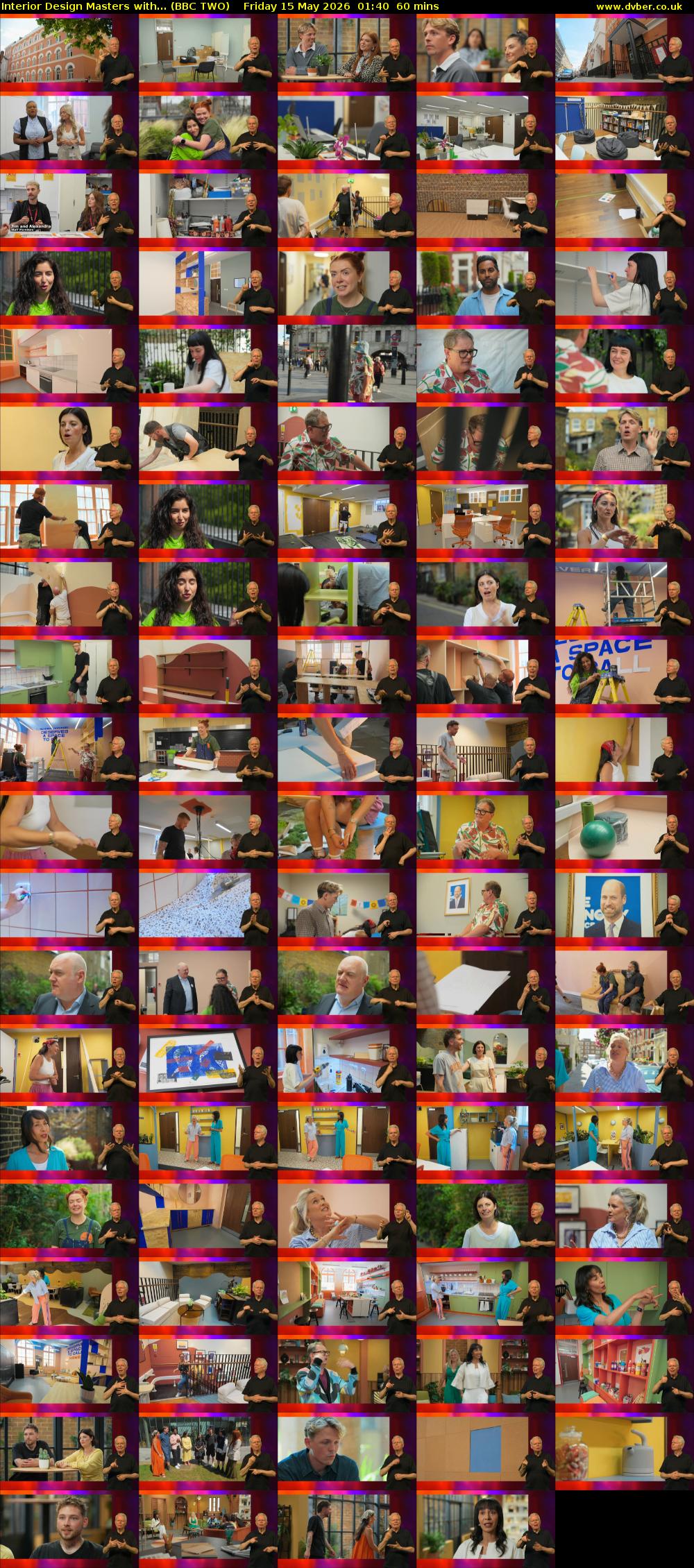 Interior Design Masters with... (BBC TWO) Friday 15 May 2026 01:40 - 02:40