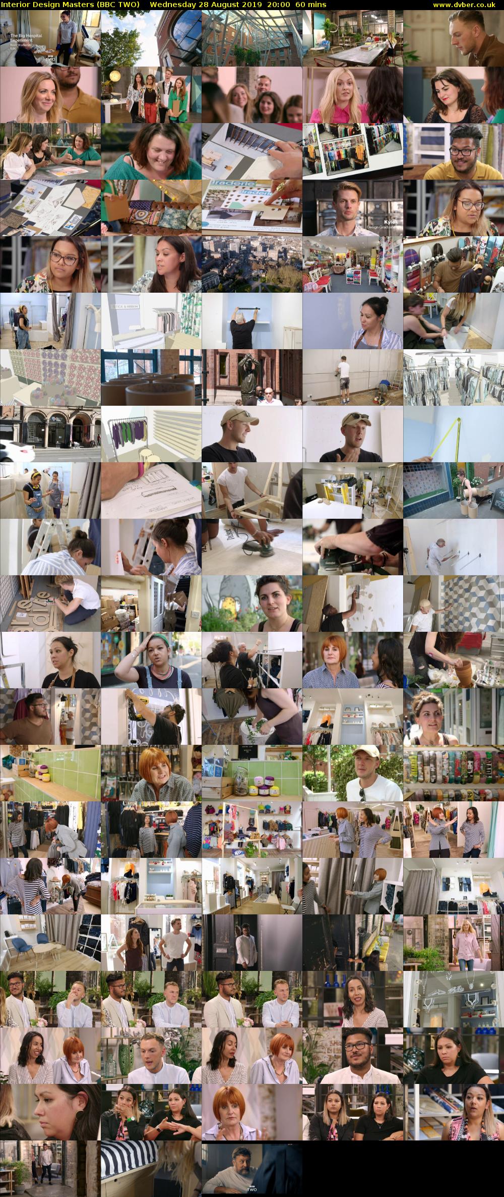 Interior Design Masters (BBC TWO) Wednesday 28 August 2019 20:00 - 21:00