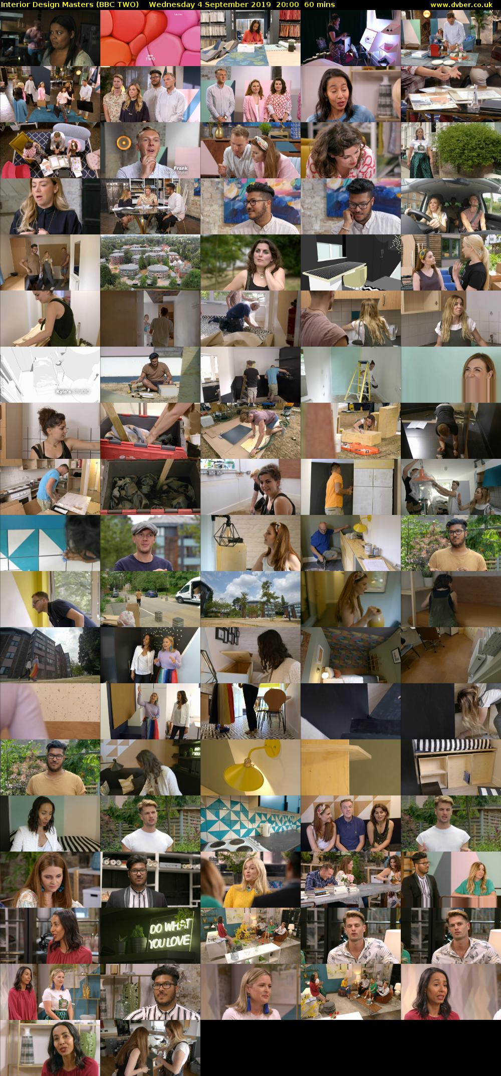 Interior Design Masters (BBC TWO) Wednesday 4 September 2019 20:00 - 21:00