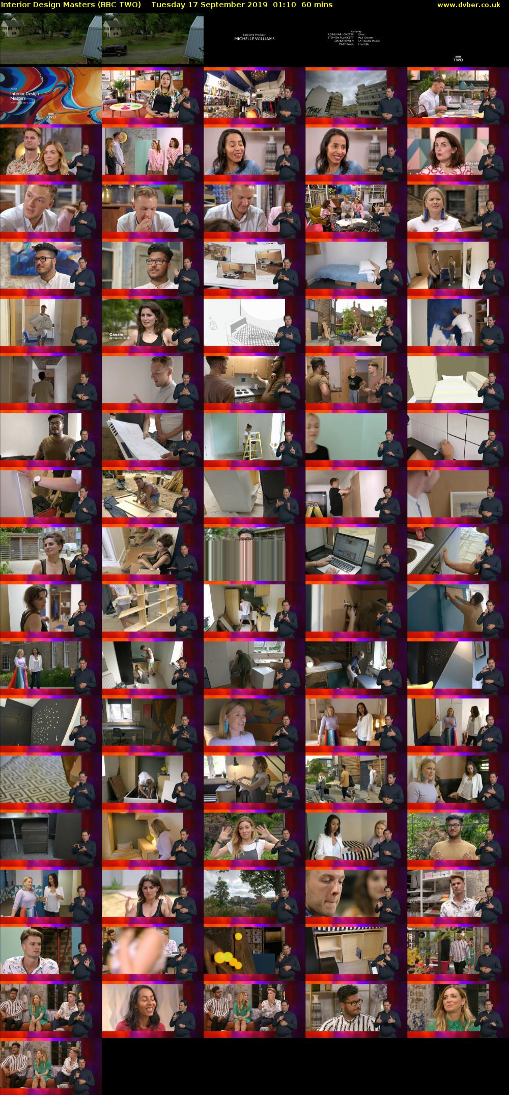 Interior Design Masters (BBC TWO) Tuesday 17 September 2019 01:10 - 02:10