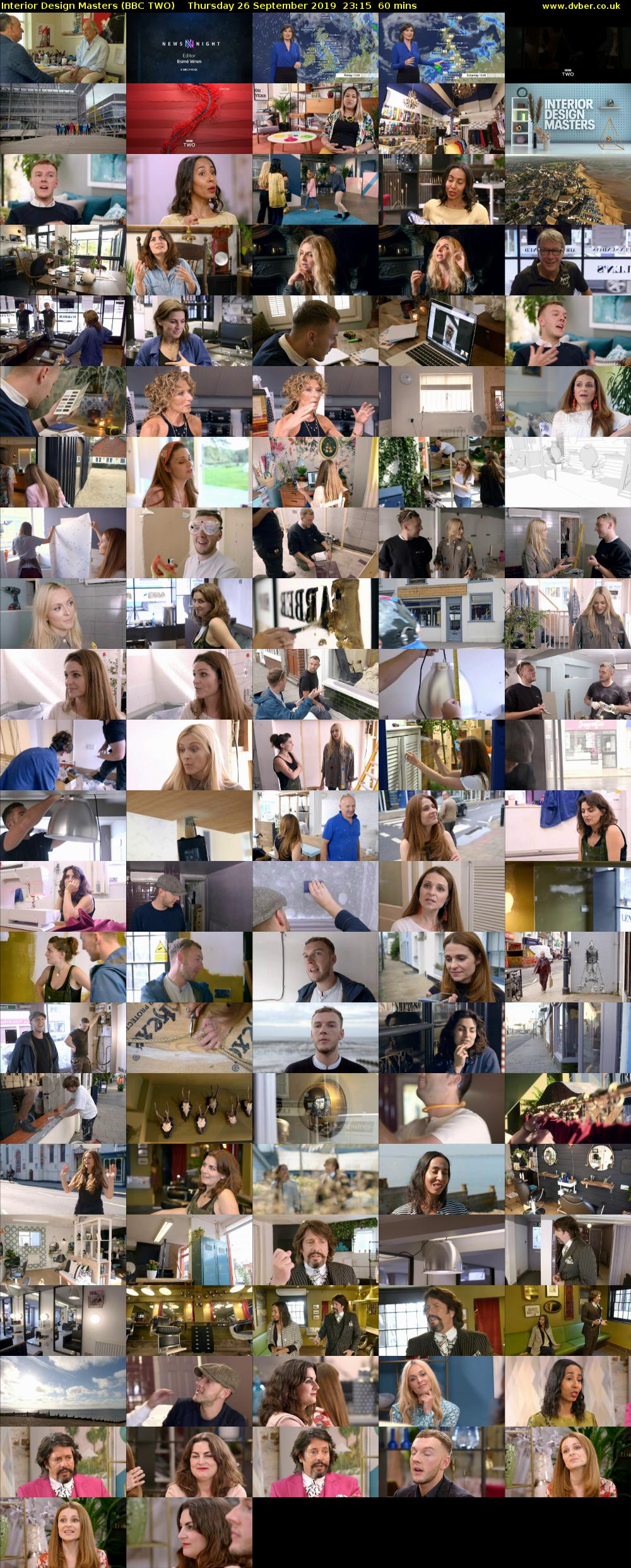 Interior Design Masters (BBC TWO) Thursday 26 September 2019 23:15 - 00:15