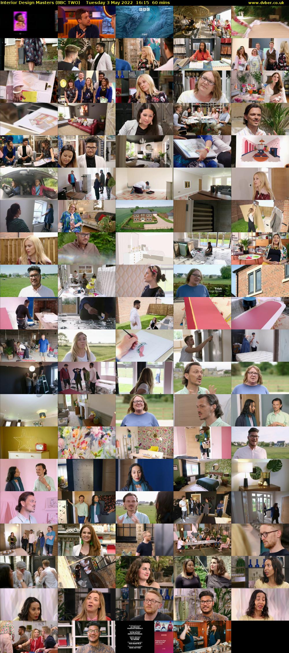 Interior Design Masters (BBC TWO) Tuesday 3 May 2022 16:15 - 17:15