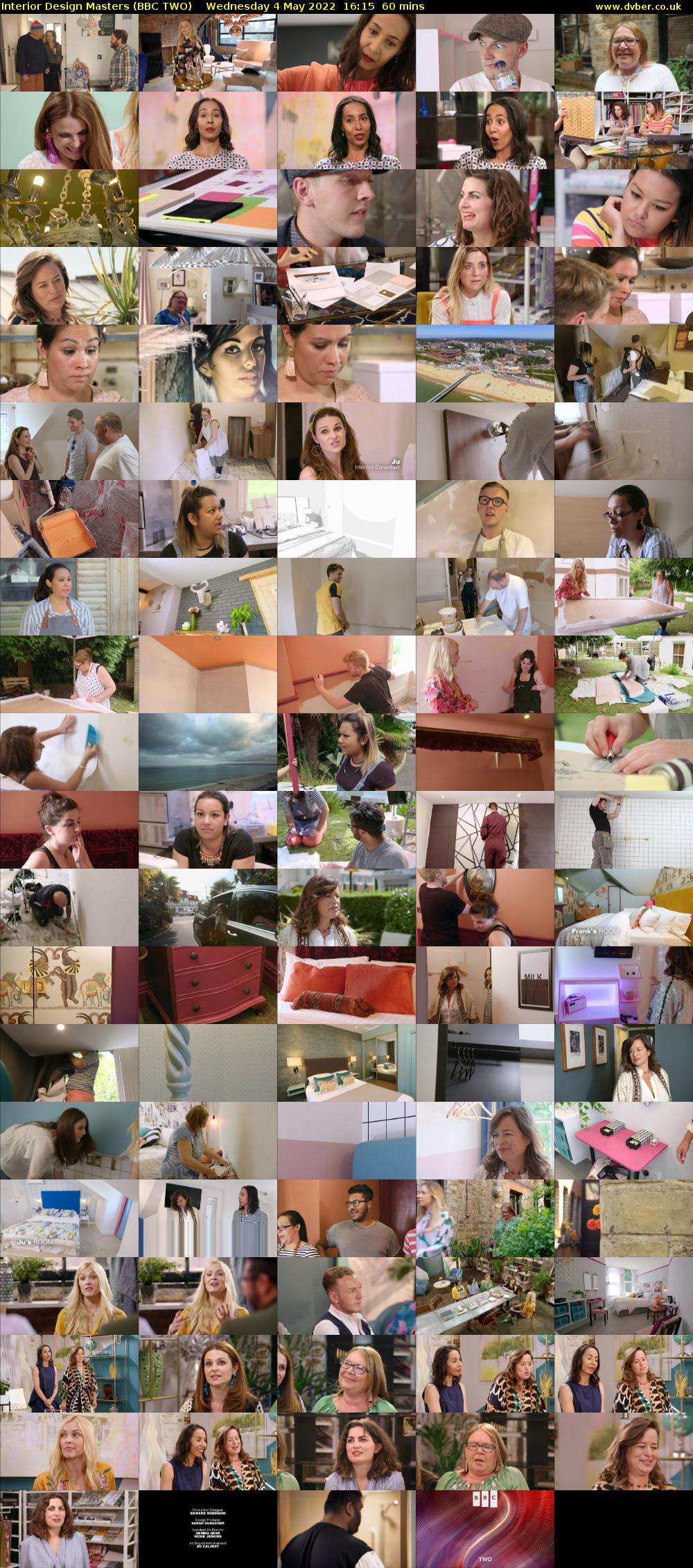 Interior Design Masters (BBC TWO) Wednesday 4 May 2022 16:15 - 17:15