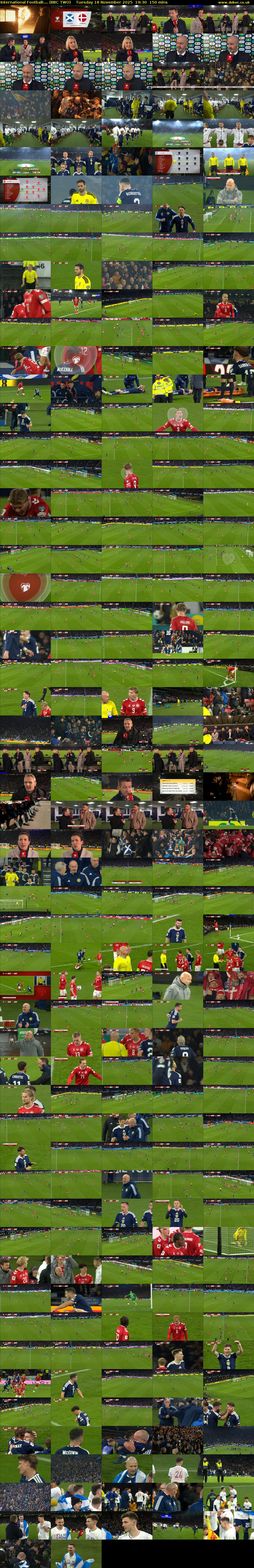 International Football:... (BBC TWO) Tuesday 18 November 2025 19:30 - 22:00