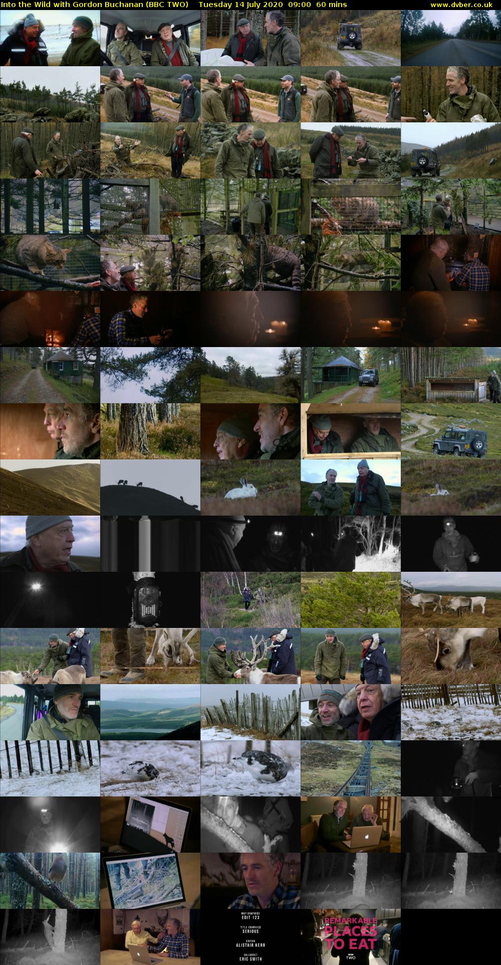 Into the Wild with Gordon Buchanan (BBC TWO) Tuesday 14 July 2020 09:00 - 10:00