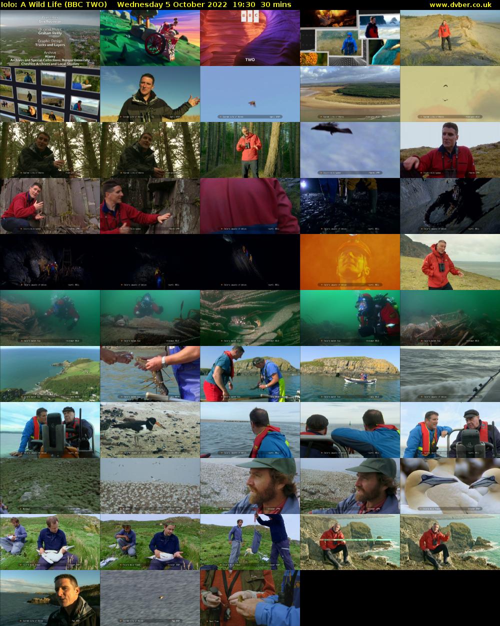 Iolo: A Wild Life (BBC TWO) Wednesday 5 October 2022 19:30 - 20:00