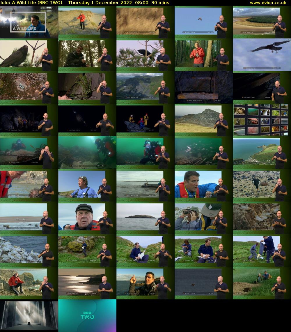 Iolo: A Wild Life (BBC TWO) Thursday 1 December 2022 08:00 - 08:30