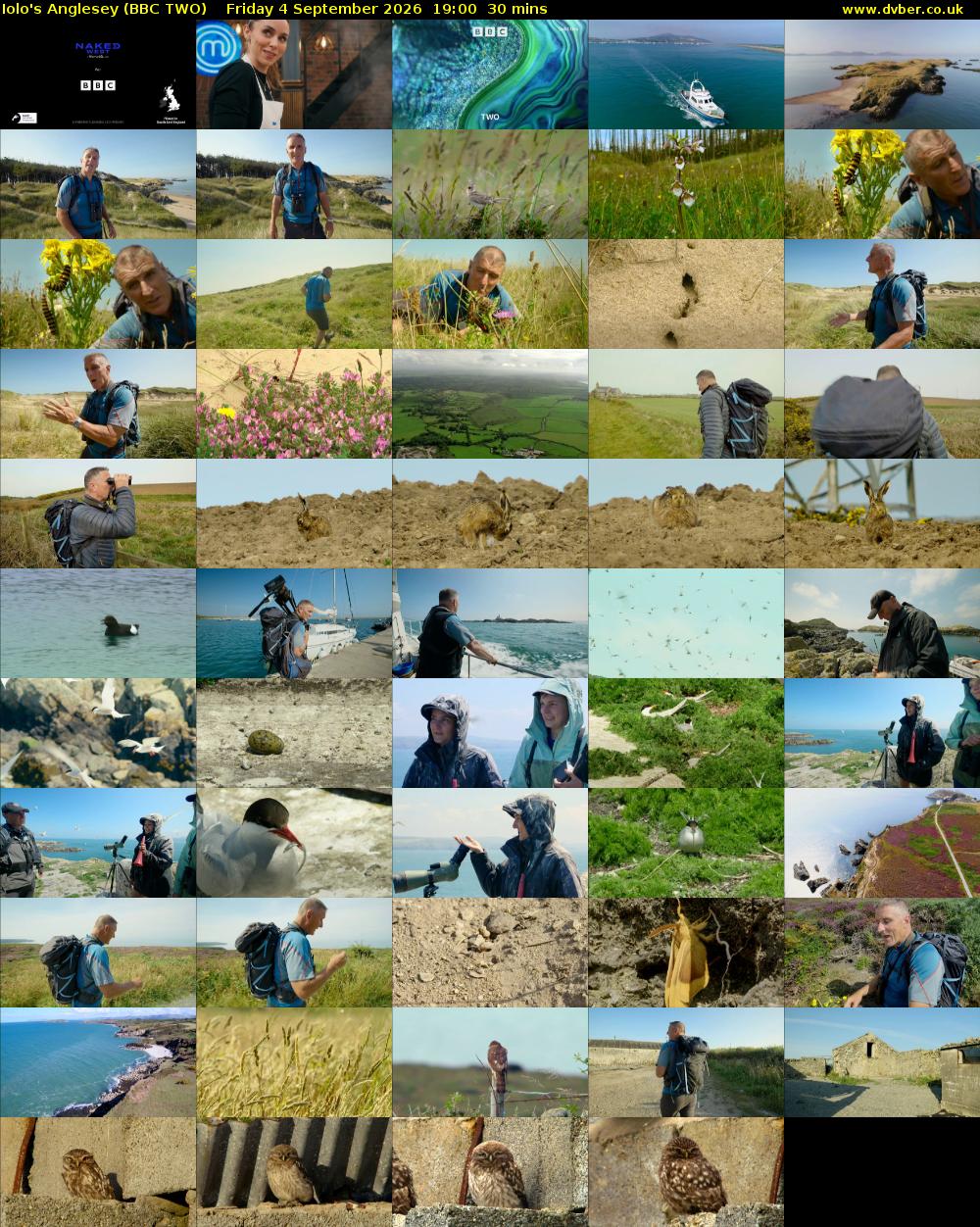 Iolo's Anglesey (BBC TWO) Friday 4 September 2026 19:00 - 19:30