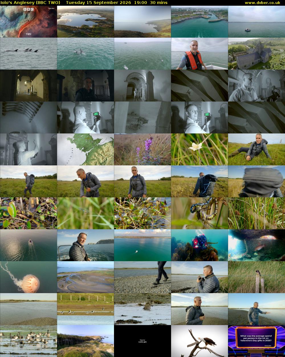 Iolo's Anglesey (BBC TWO) Tuesday 15 September 2026 19:00 - 19:30